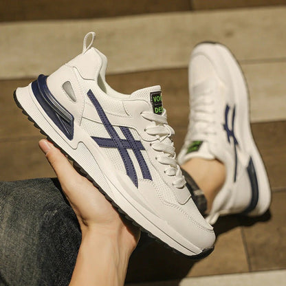 Supportive Mens Running Shoes Lace Up