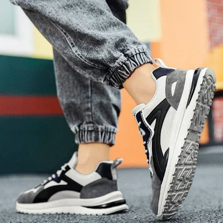 Casual Lace Up High Top Sneakers Men