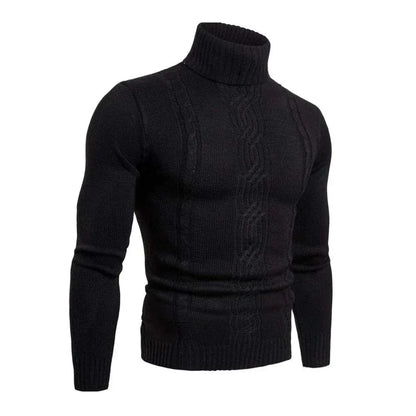 Warm Merino Wool Crew Neck Sweater for Men