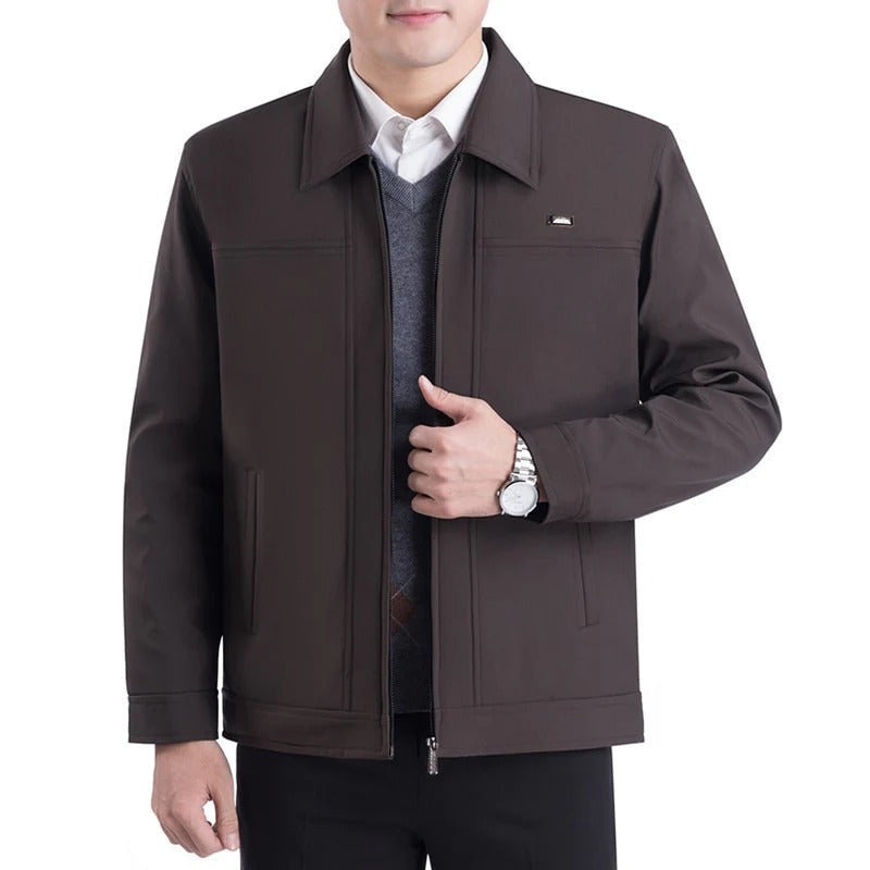 Classic Mens Stylish Leather Jacket