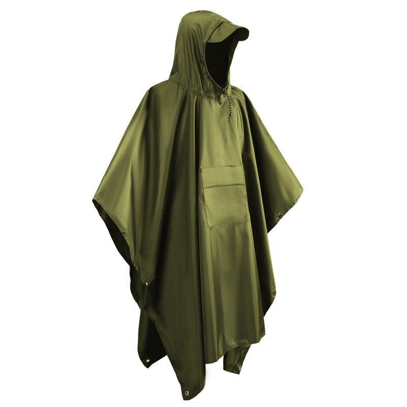 Lightweight Waterproof Reversible Unisex Rain Jacket Poncho
