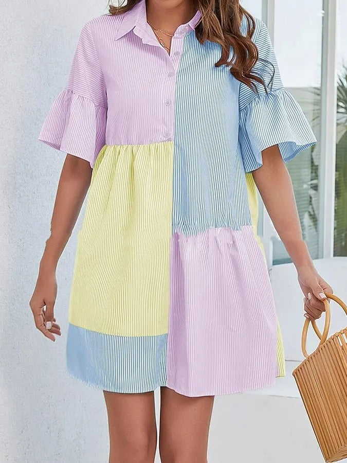 Comfortable Women's Casual Summer Dress - OutfitLondon