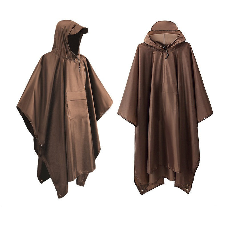 Lightweight Waterproof Reversible Unisex Rain Jacket Poncho