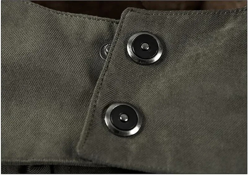 Men's Winter Parka Fur Collar Coat