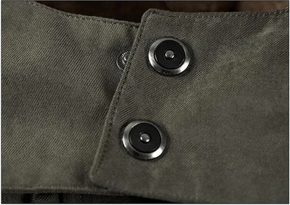 Men's Winter Parka Fur Collar Coat