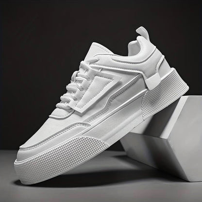 Fresh Black Thick Sole Sneakers Men - OutfitLondon