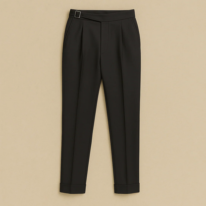 Classic Fit High Waisted Mens Dress Pants