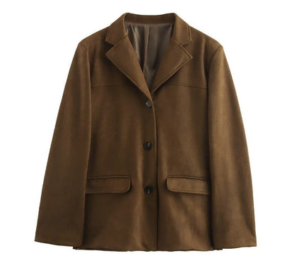 Vintage Classic Suede Jacket