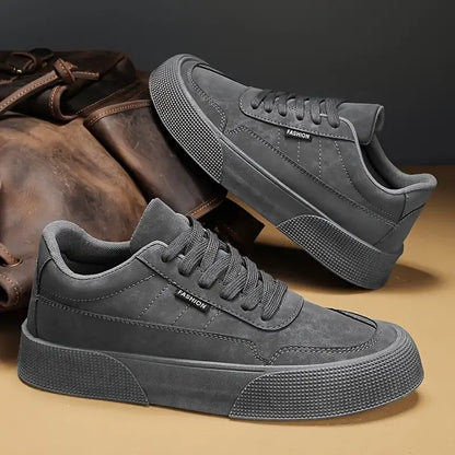 Comfortable Mens Lace Up Sneakers Flat Shoes