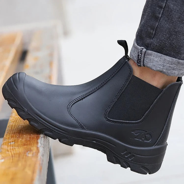 Comfortable Steel Toe Ankle Work Boots