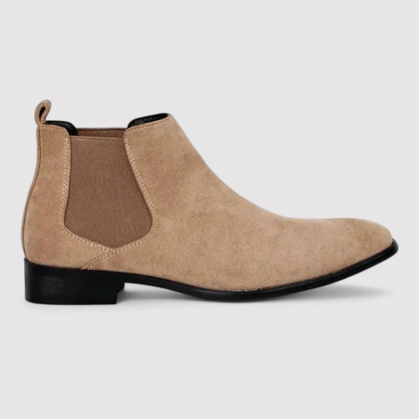 Luxury Suede Chelsea Boots - Classic Slip On Shoes