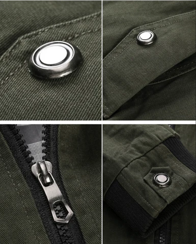 Tactical Mens Combat Bomber Jacket