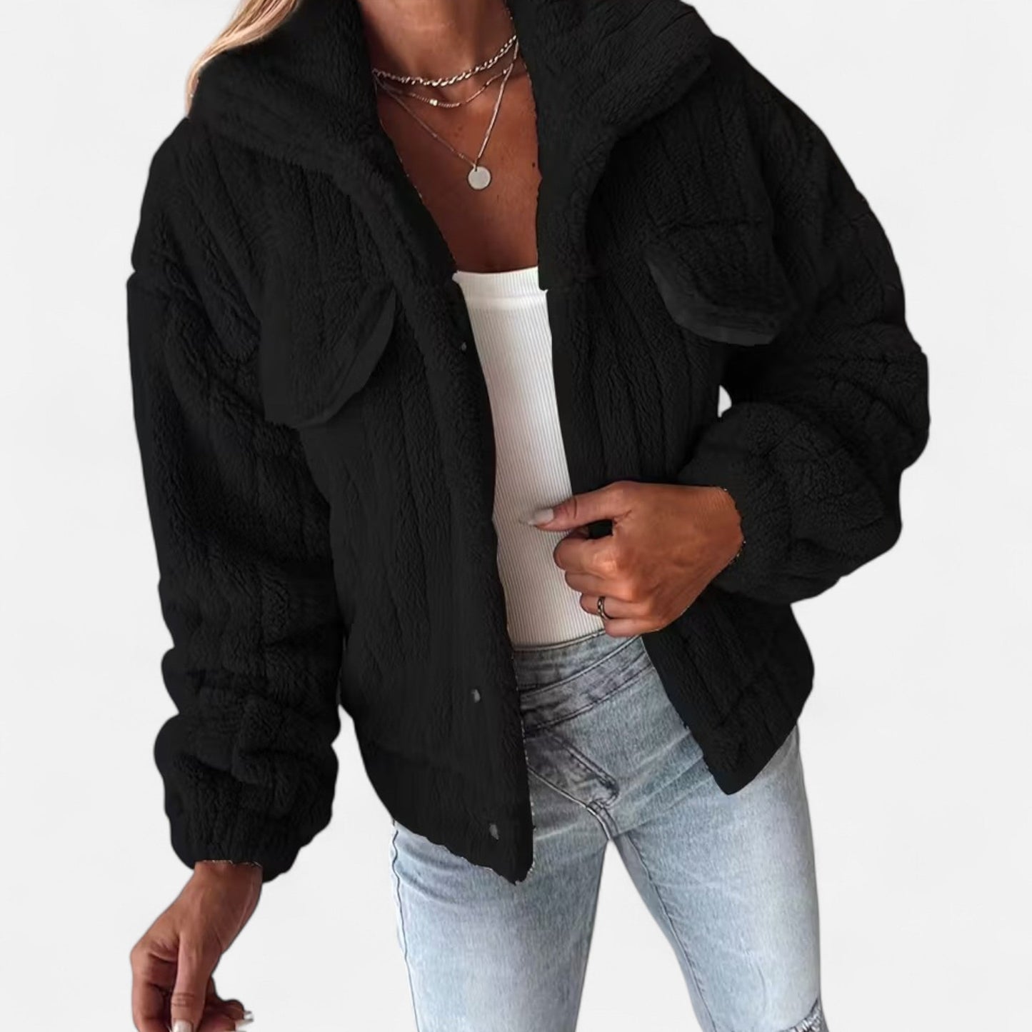 Warm Faux Fur Women's Winter Coat
