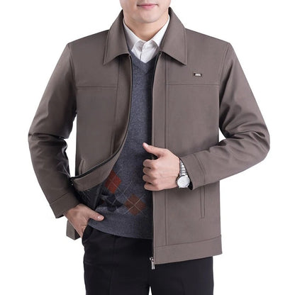 Classic Mens Stylish Leather Jacket
