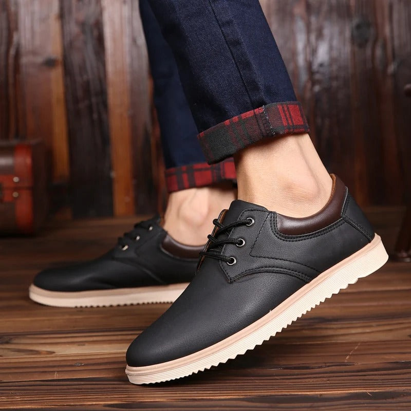 Comfortable Leather Business Shoes Men