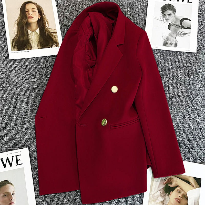Comfortable Loose Fit Ladies Blazer Jacket