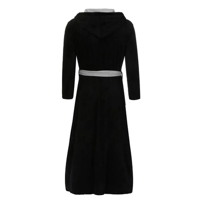 Warm Navy Blue Men's Bath Robe