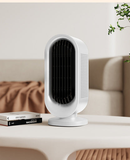 Compact Portable Electric Space Heater with Oscillation