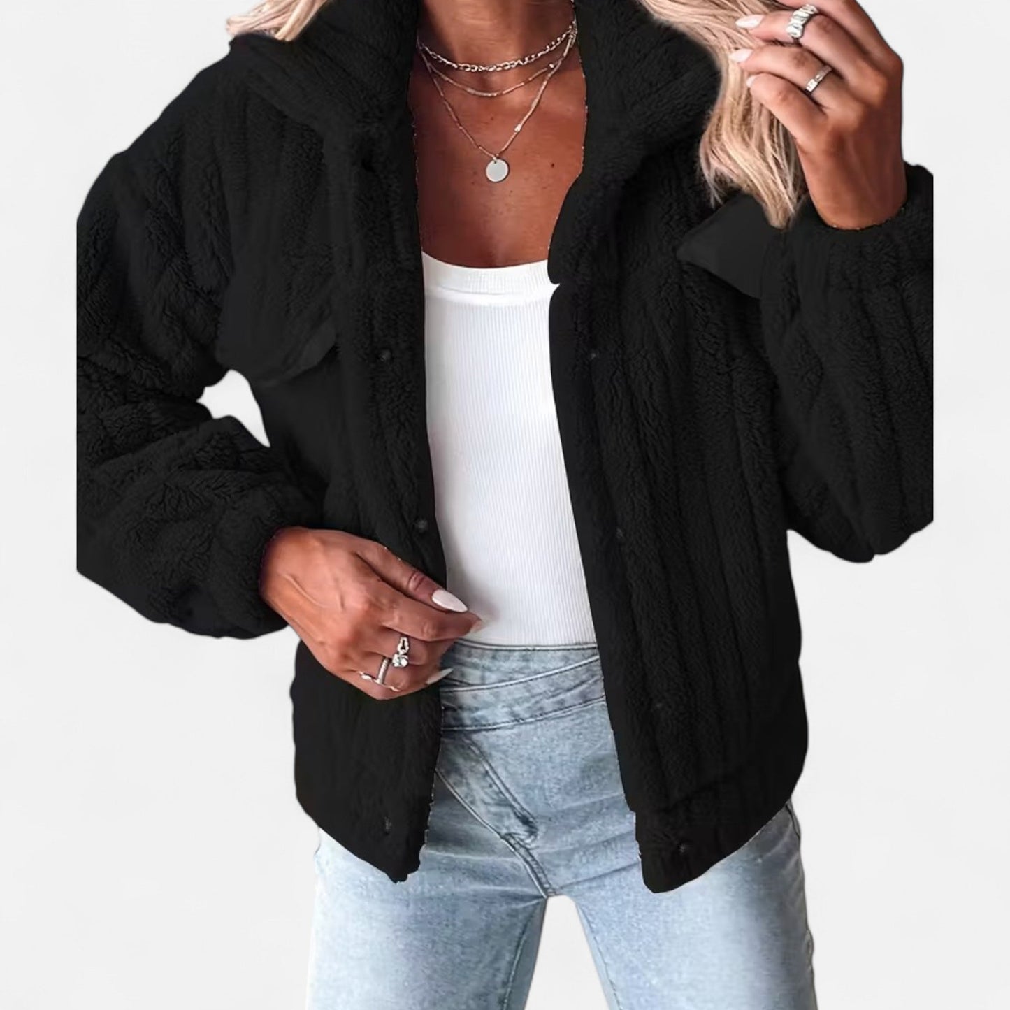 Warm Faux Fur Women's Winter Coat