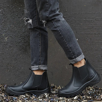 Comfortable Steel Toe Ankle Work Boots