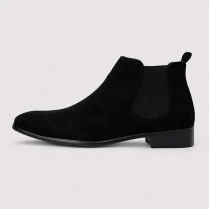 Luxury Suede Chelsea Boots - Classic Slip On Shoes