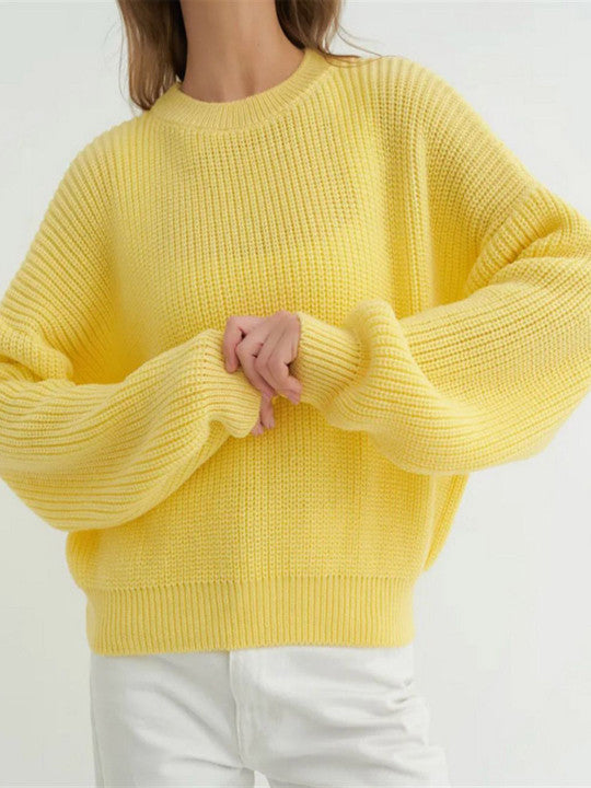 Cozy Women's Classic Crew Neck Jumper