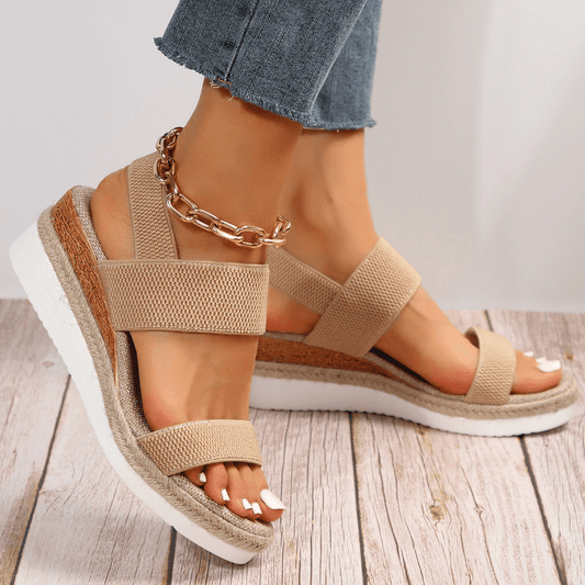 Comfortable Supportive Ankle Strap Sandals - OutfitLondon