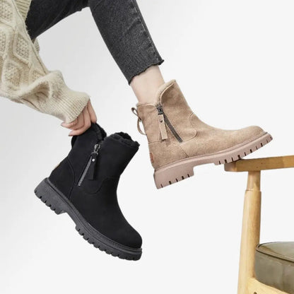 Comfortable Insulated Women's Shoes - Soft Orthopedic Boots