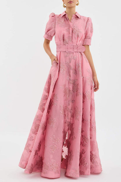Elegant Evening Long Summer Dress - OutfitLondon