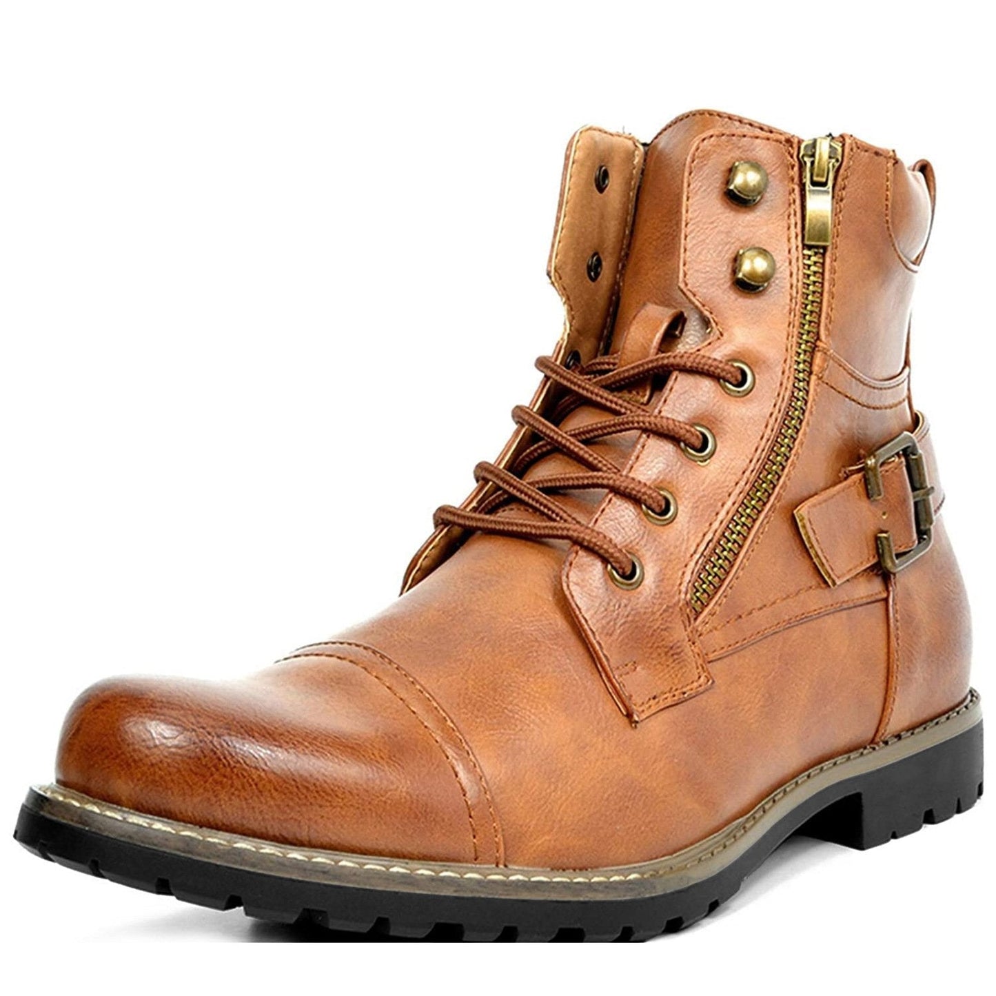 Tough Tactical Lace Up Ankle Boots