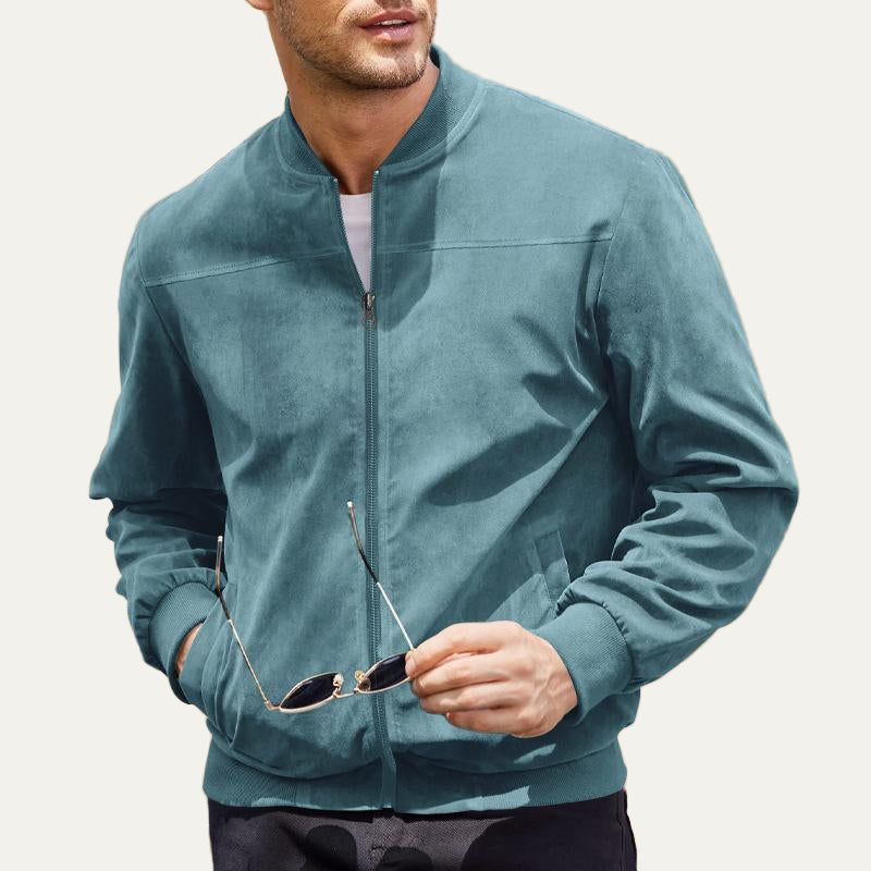 Casual Mens Bomber Jacket Regular Fit