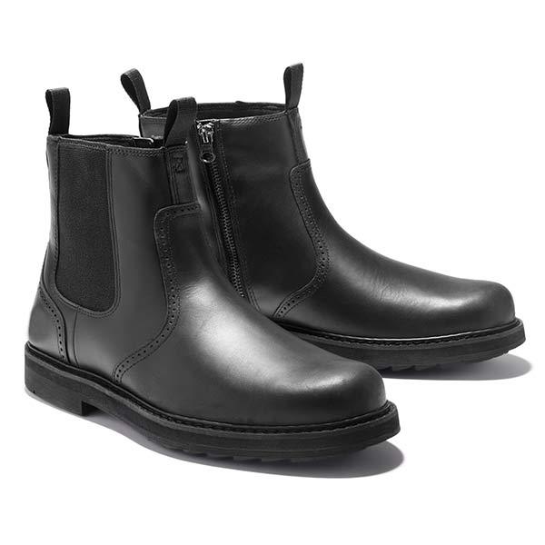 Premium Leather Ankle Boots for Men