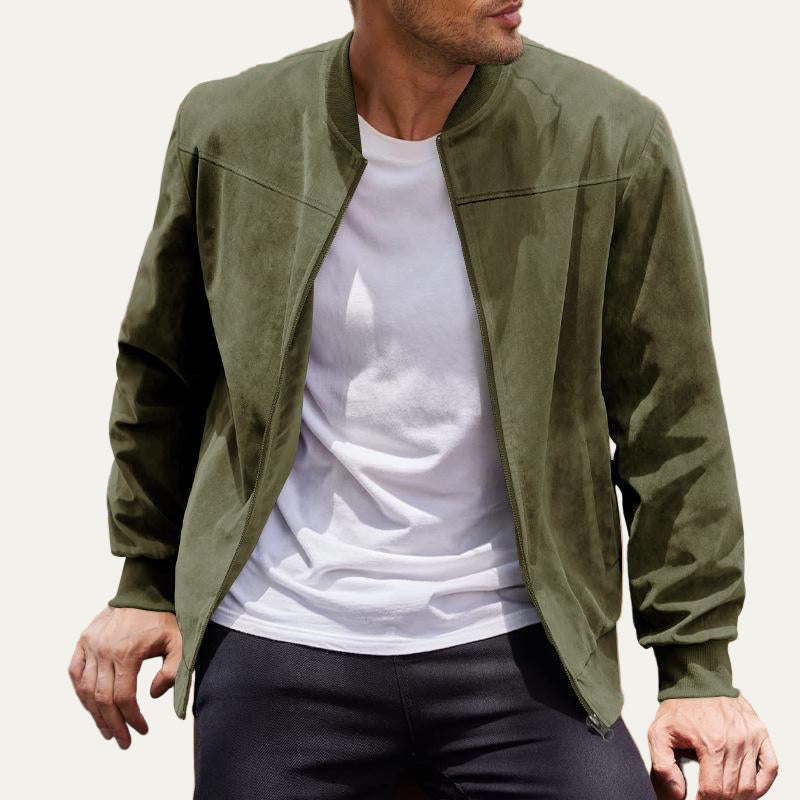 Casual Mens Bomber Jacket Regular Fit