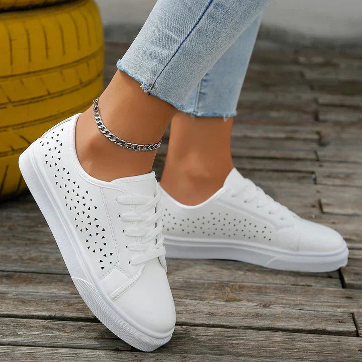 Neutral Low Top Lace Sneaker
