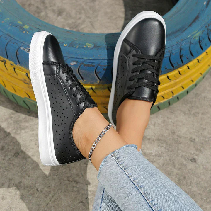 Neutral Low Top Lace Sneaker