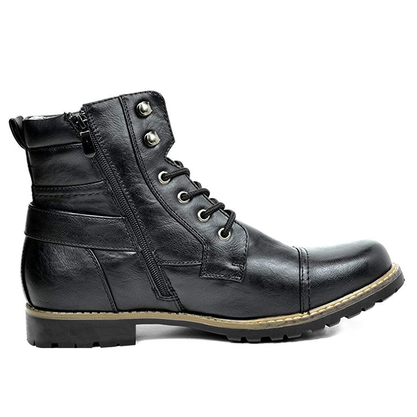 Tough Tactical Lace Up Ankle Boots