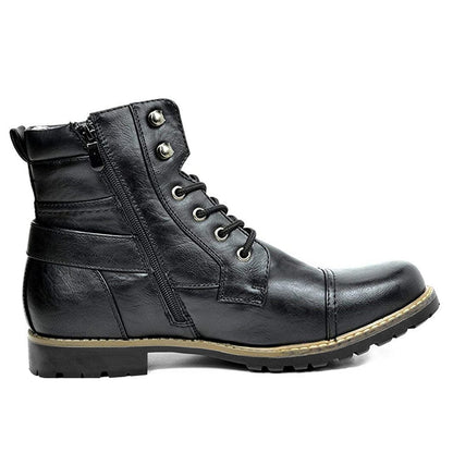 Tough Tactical Lace Up Ankle Boots