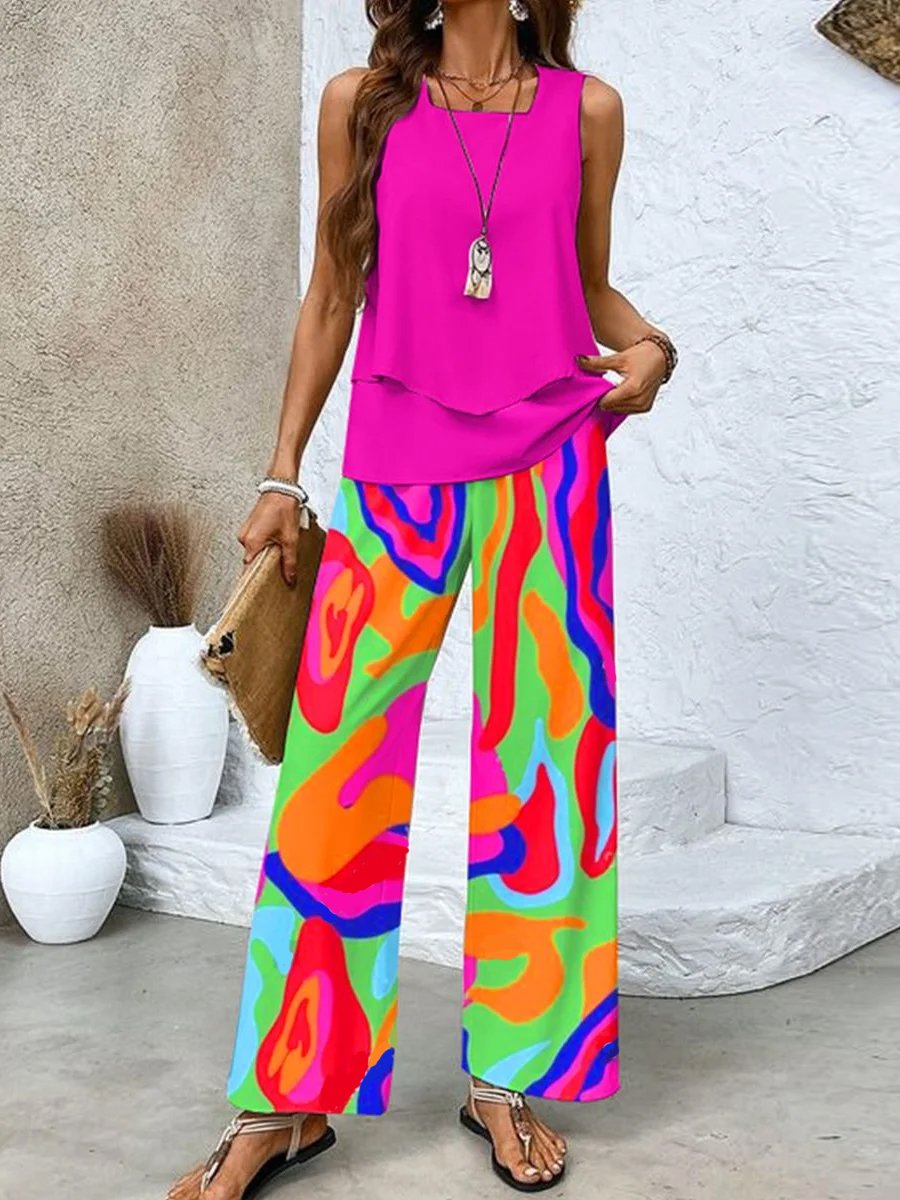 Vibrant Summer Shorts Outfit for Women
