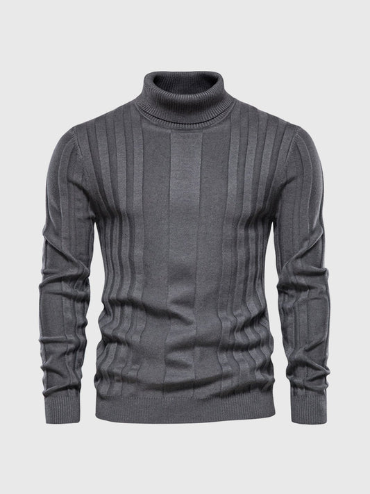 Classic Stripe Crew Neck Sweater - OutfitLondon