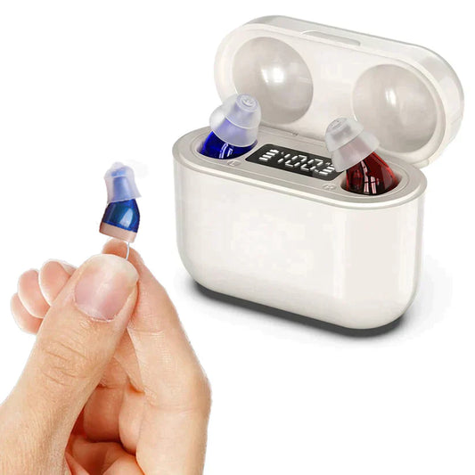 Compact Rechargeable Hearing Aid For Easy Listening - OutfitLondon