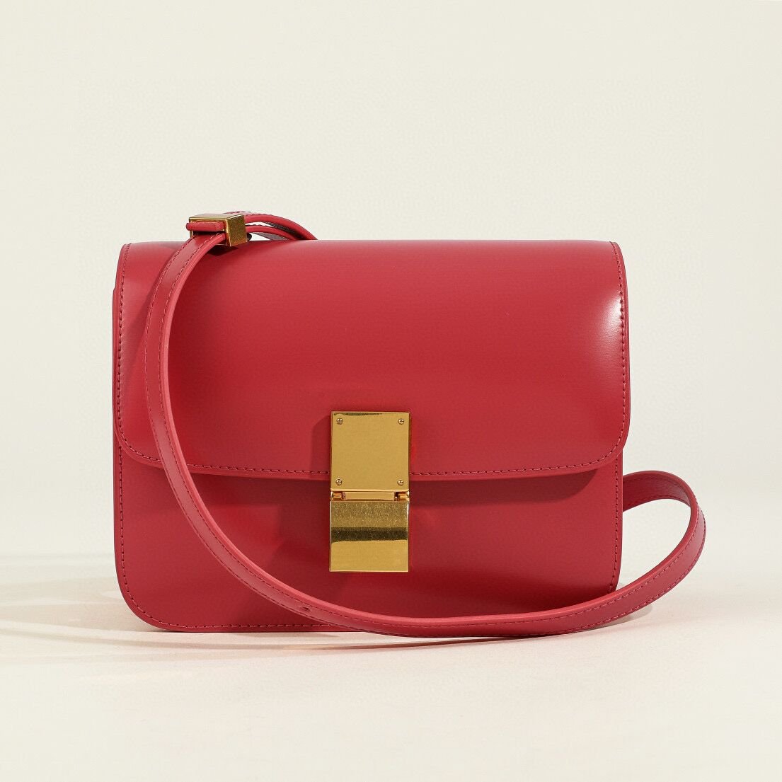 Luxury Faux Leather Crossbody Handbag