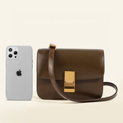 Luxury Faux Leather Crossbody Handbag