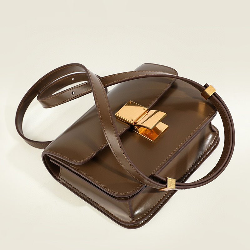 Luxury Faux Leather Crossbody Handbag