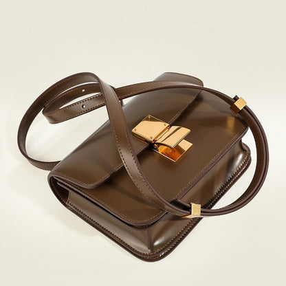 Luxury Faux Leather Crossbody Handbag