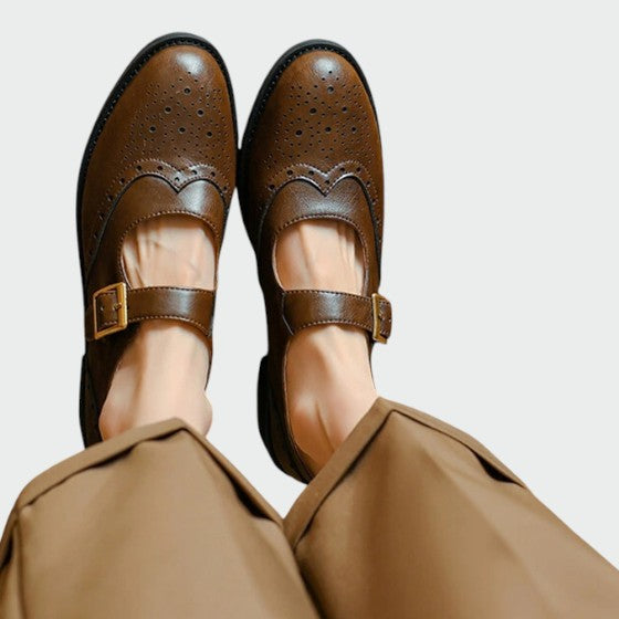 Classic Round Toe Flat Shoe