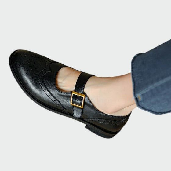 Classic Round Toe Flat Shoe