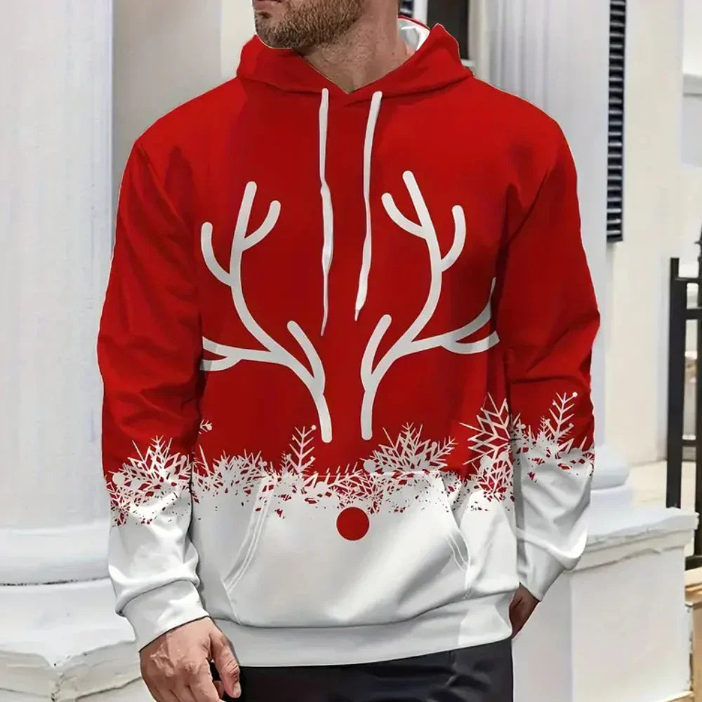 Men's Christmas Hoodie: Fashionable Winter Style - OutfitLondon