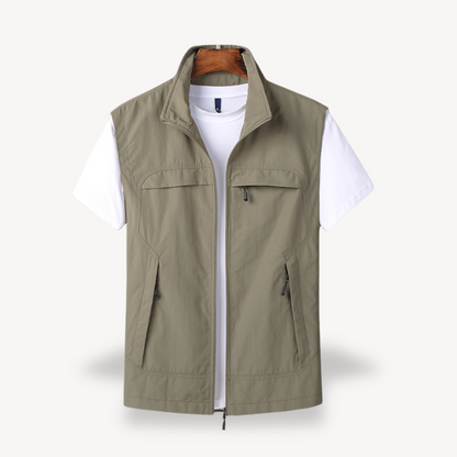 Breathable Men's Padded Gilet Vest
