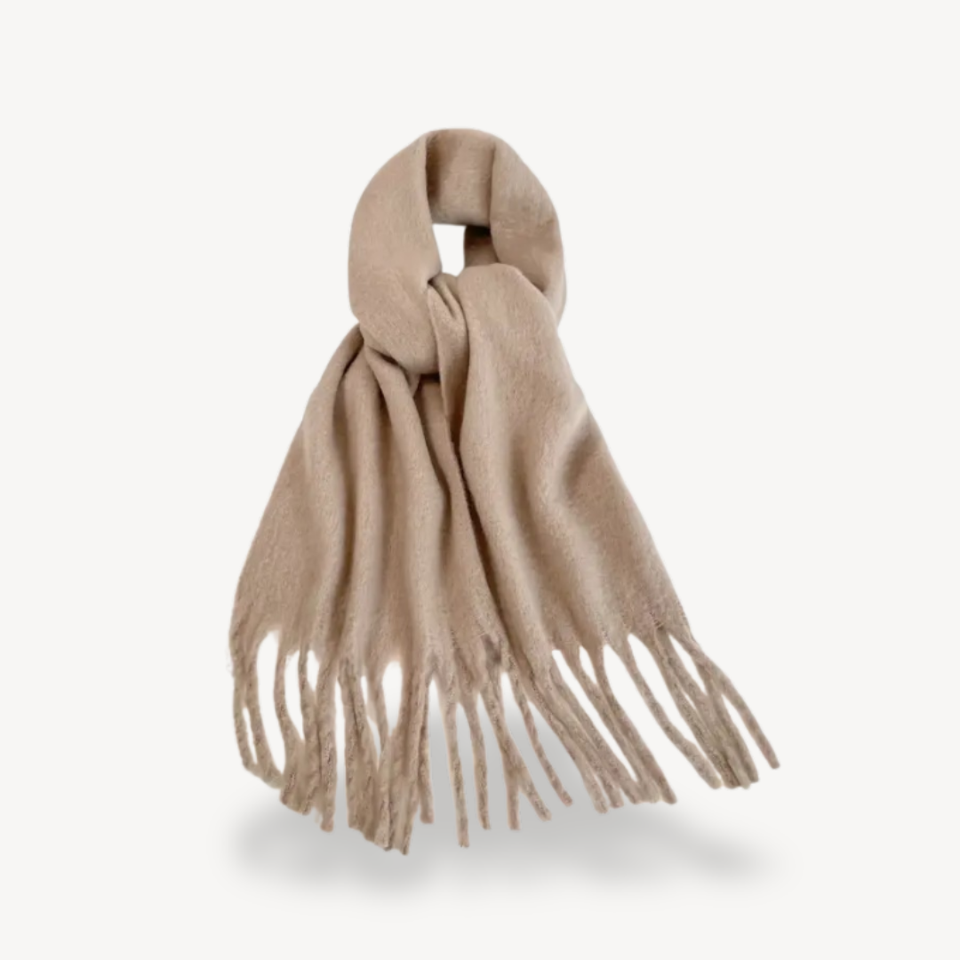 Plush Fuzzy Winter Scarf