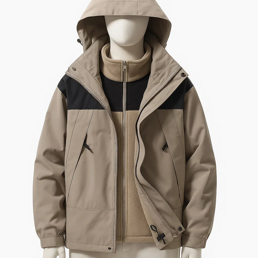 Waterproof Women's Hooded Parka Jacket